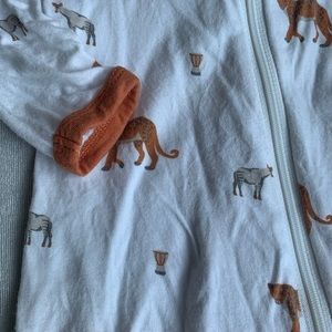 KYTE baby HTF African print sleeper